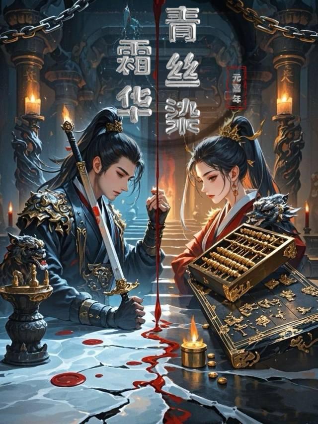 青丝染霜华